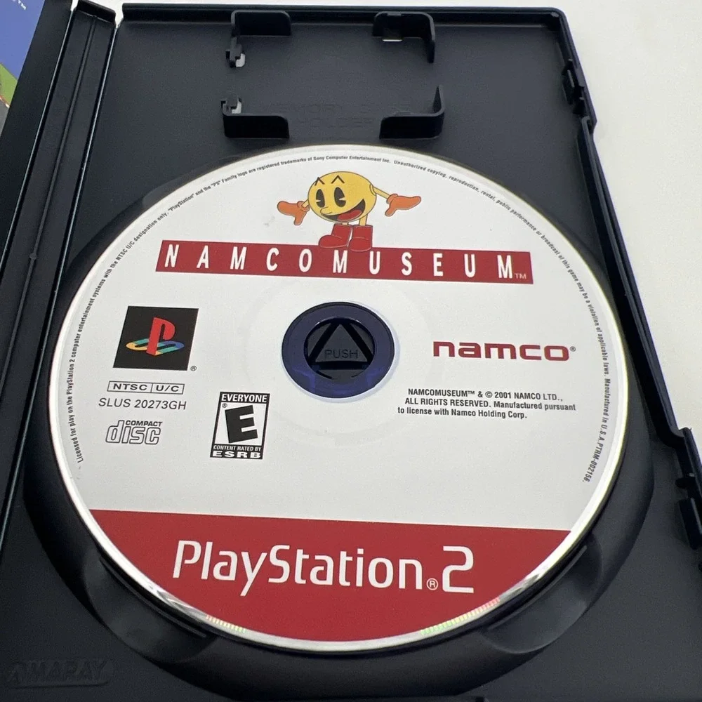 Namco Museum - PS2 PlayStation 2 - Complete w/ Manual Greatest Hits Tested
